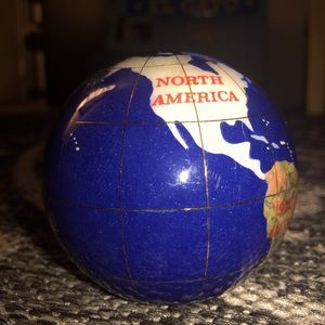 Globe paperweight